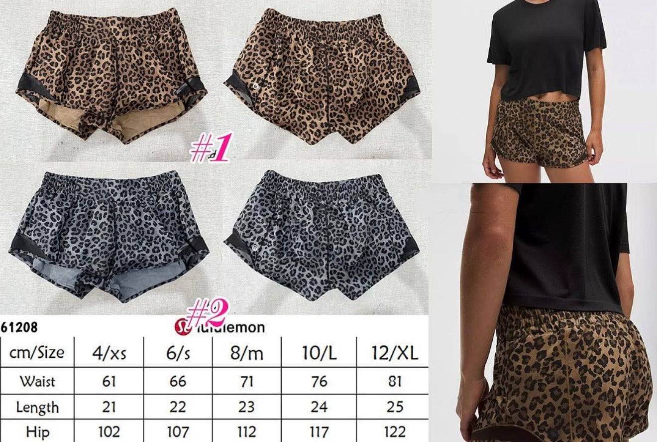 Lulu Cheeta Print Shorts