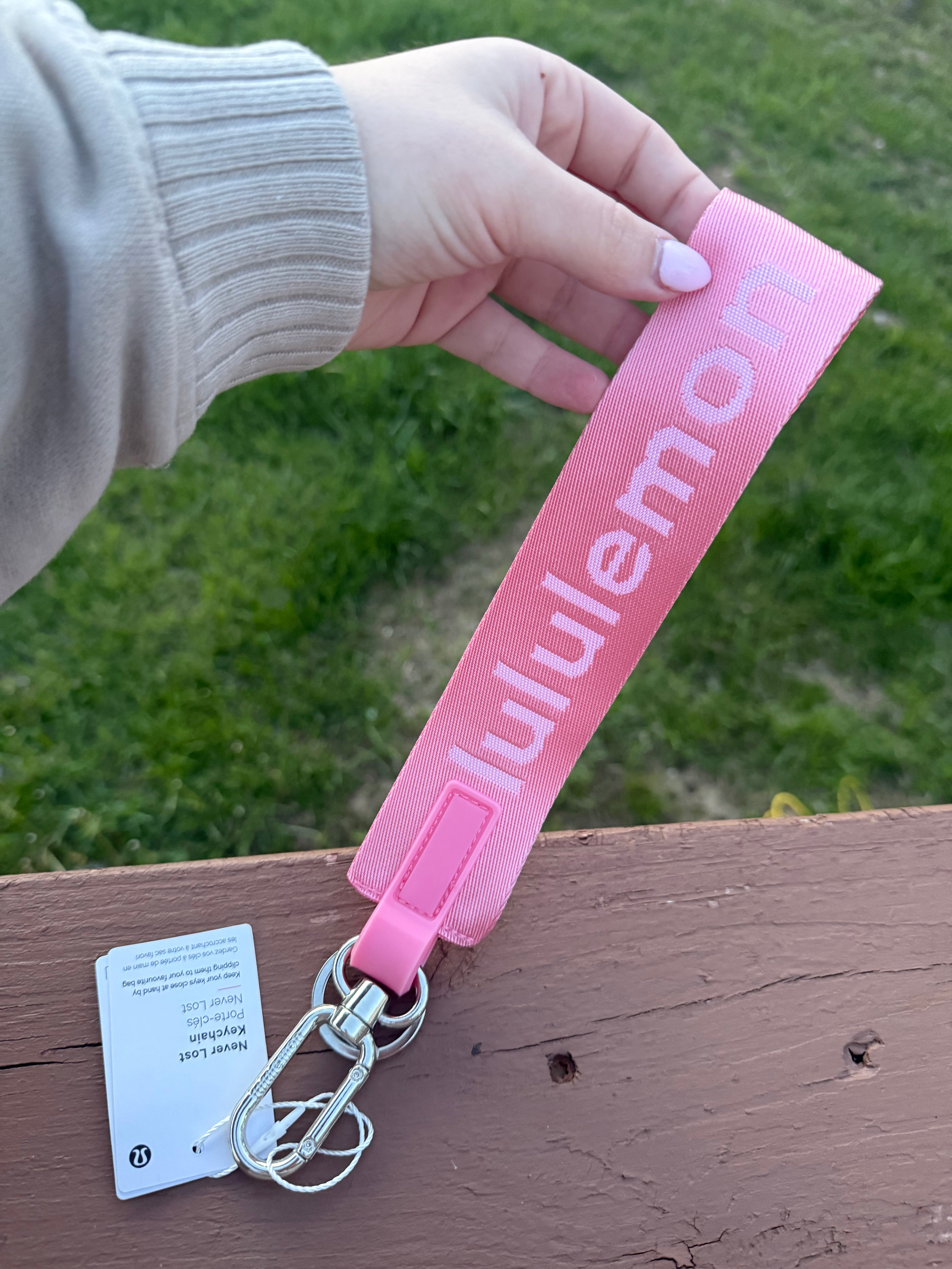Lululemon Keychain