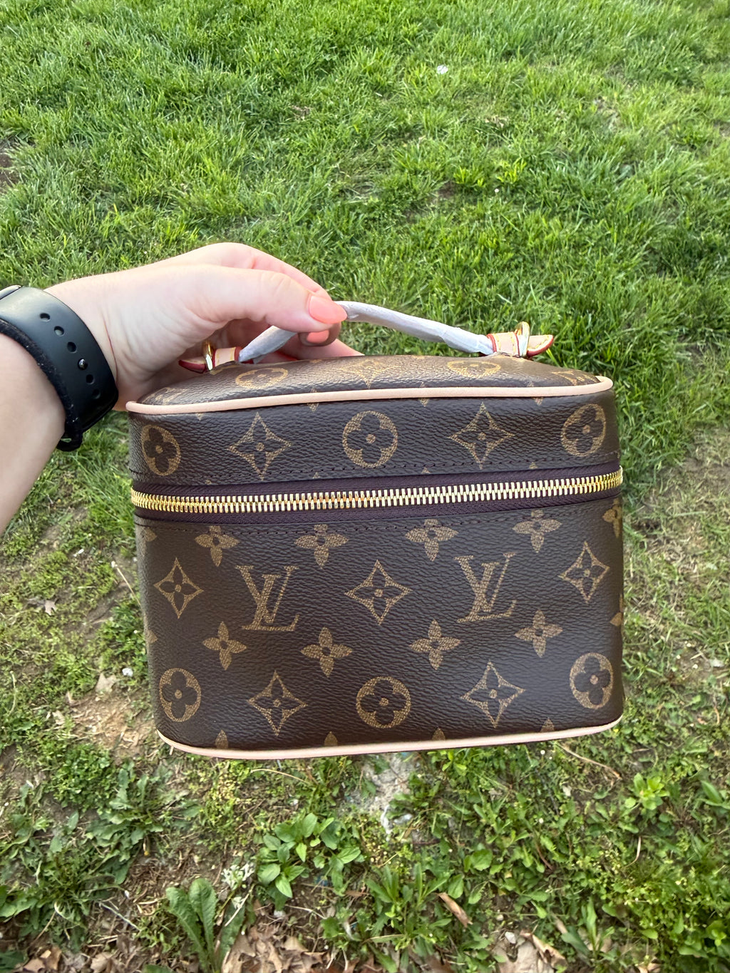 MB makeup bag