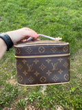 MB makeup bag